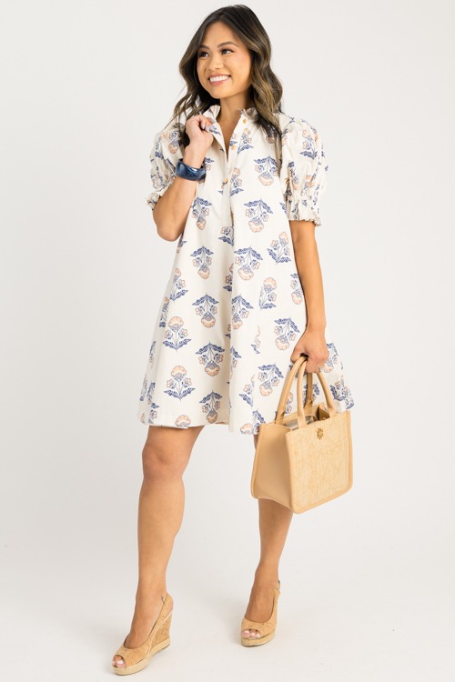 Vintage Floral Tie Back Dress - 0825-11.jpg