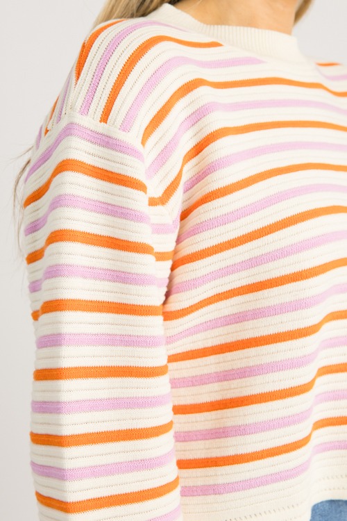 Mixed Stripe Sweater, Cream/Pink - 0825-59.jpg