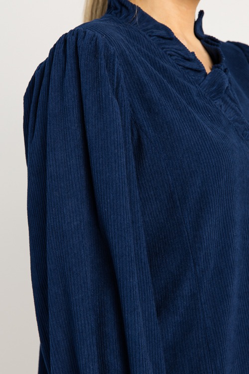 Corduroy Button Top, Navy - 0825-73.jpg