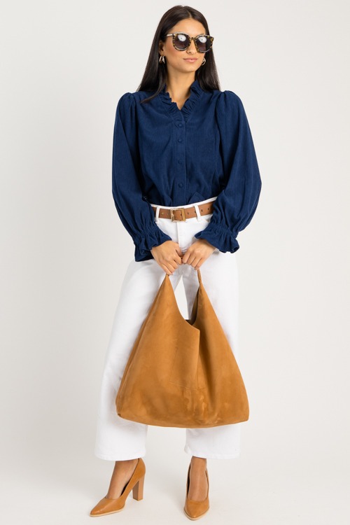 Corduroy Button Top, Navy - 0825-74.jpg
