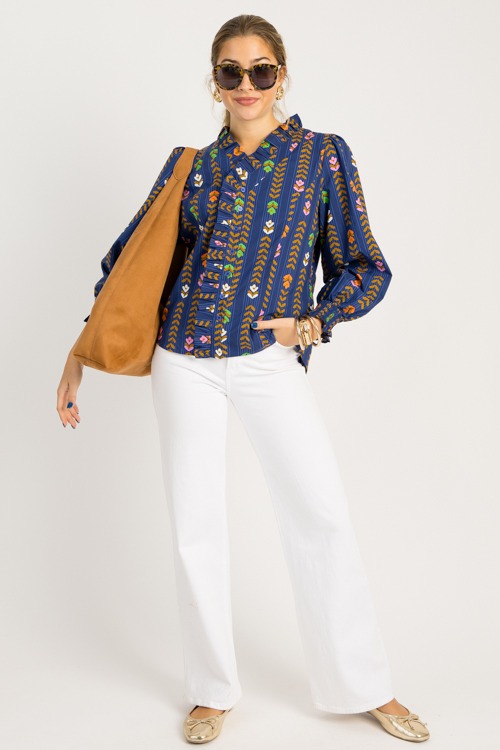 Vine Line Button Blouse, Midnig - 0825-77.jpg