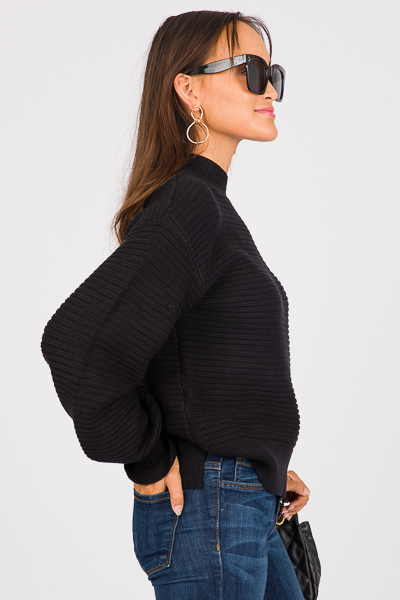 Meca Sweater, Black