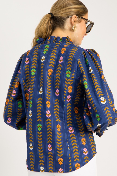 Vine Line Button Blouse, Midnig - 0825-80.jpg
