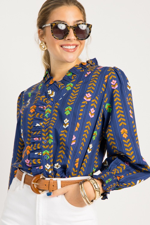 Vine Line Button Blouse, Midnig - 0825-82.jpg
