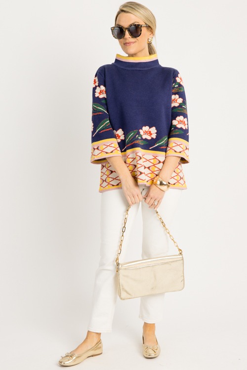 Patterned Mock Neck Sweater, Na - 08260_162.jpg