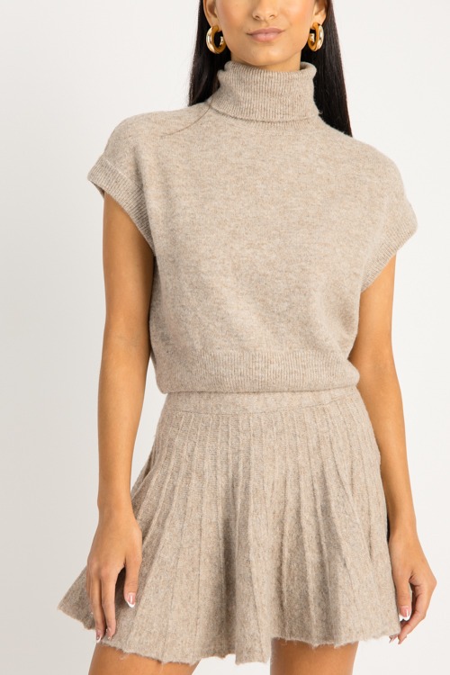 Georgie Skirt Set, Dark Taupe