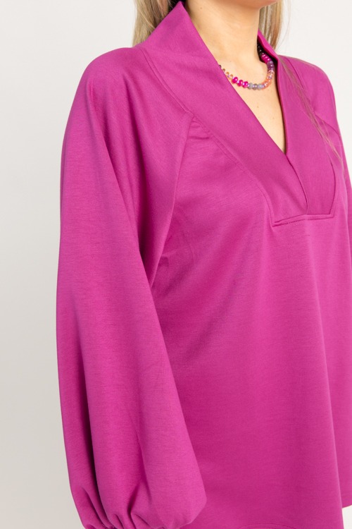 Jane V-Neck Pullover, Magenta - 08270_304-Edit.jpg