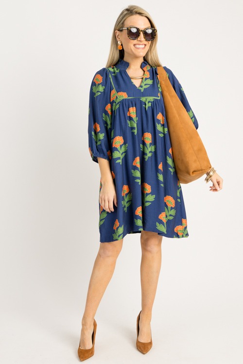 Block Print Floral Dress, Navy - 08270_451 (1).jpg