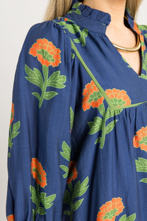 Block Print Floral Dress, Navy - 08270_451 (9).jpg