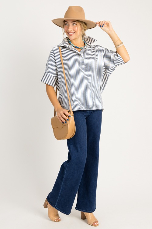 Oversized Stripe Top, Navy - 08270_466.jpg