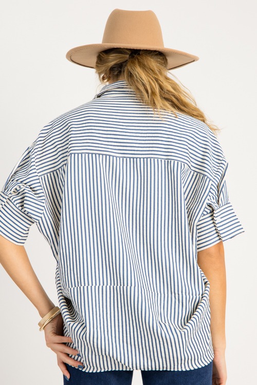 Oversized Stripe Top, Navy - 08270_503.jpg