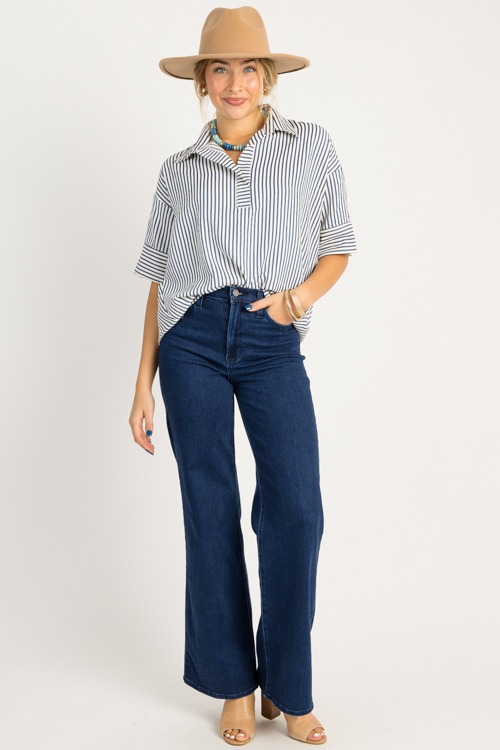Oversized Stripe Top, Navy - 08270_510.jpg