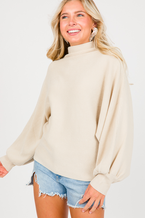 Sierra Dolman Sweater, Natural