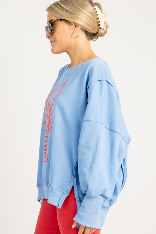 Lobster Oversized Sweatshirt, Denim - 0828-24.jpg
