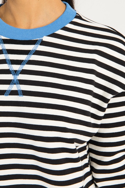 Avery Stripe Sweatshirt, Ivory/Black - 0828-38h.jpg