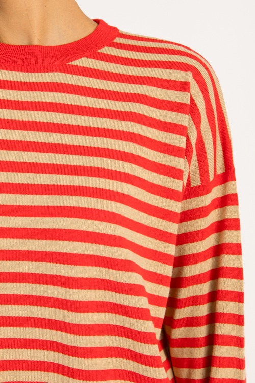 Wallie Stripe Sweater, Red Taupe - 0828-74.jpg
