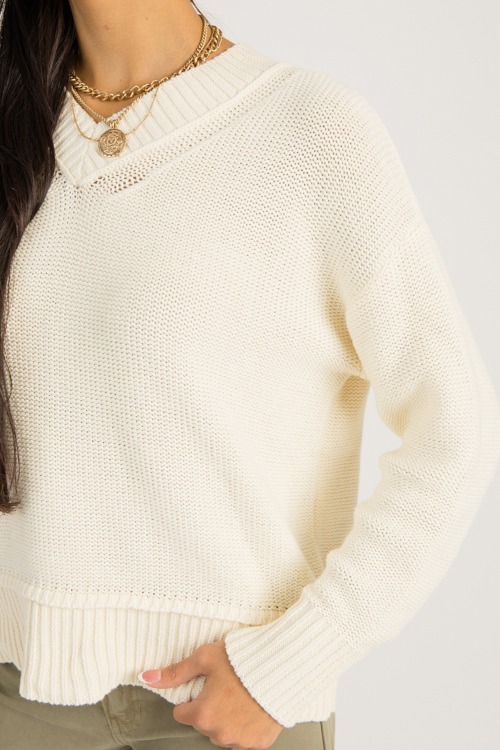 Anna V-Neck Sweater, Natural - 0829-100.jpg