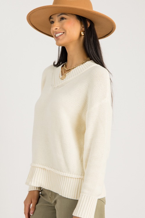 Anna V-Neck Sweater, Natural - 0829-101.jpg
