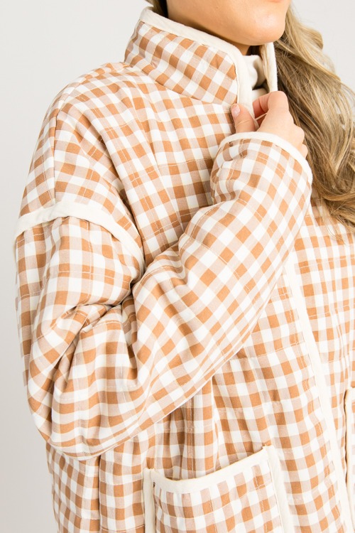Graham Gingham Jacket, Caramel - 0829-109.jpg