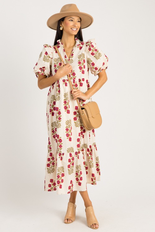 Best Wishes Floral Maxi, Red Ecru - 0829-10h.jpg
