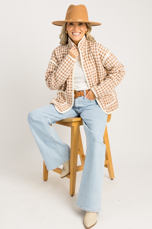 Graham Gingham Jacket, Caramel - 0829-113.jpg