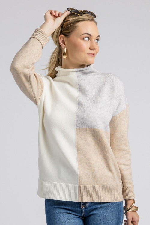 Neutral Colorblock Sweater - 0829-125.jpg