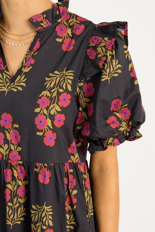 Best Wishes Floral Maxi, Black - 0829-3.jpg