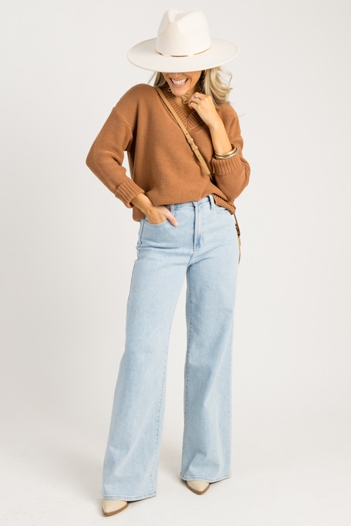 Anna V-Neck Sweater, Clay - 0829-68h.jpg