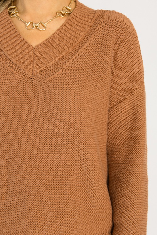 Anna V-Neck Sweater, Clay - 0829-73.jpg