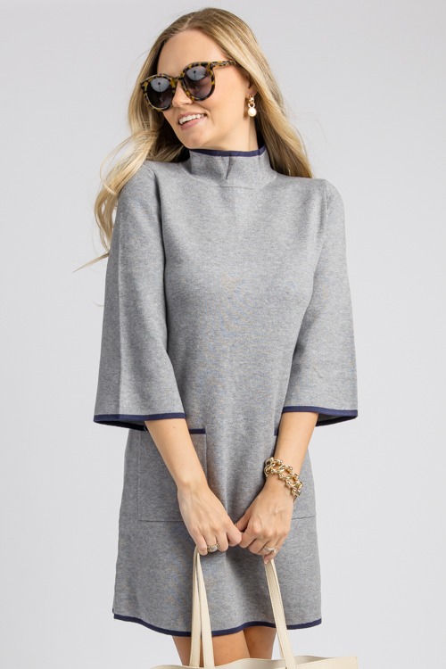 Clara Sweater Dress, Grey/Navy - 0829-74.jpg