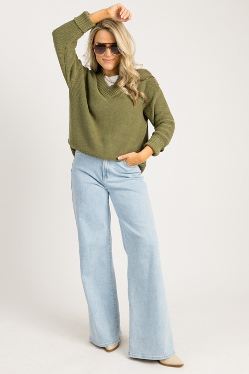 Anna V-Neck Sweater, Olive - 0829-74p.jpg