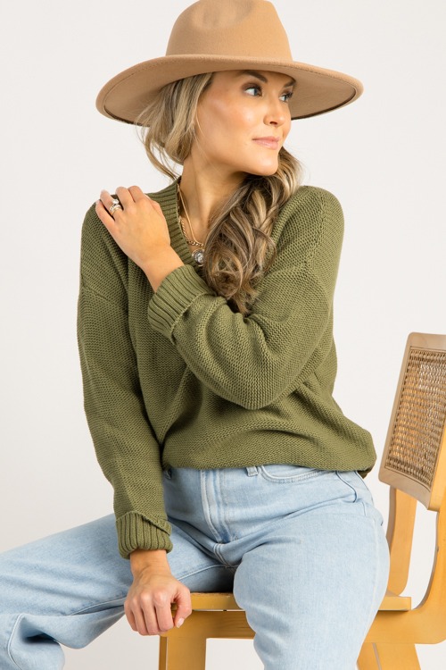 Anna V-Neck Sweater, Olive - 0829-81.jpg