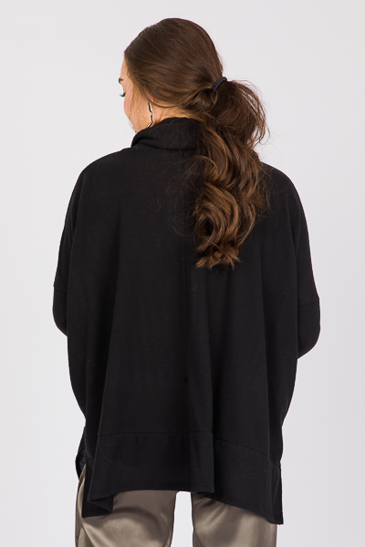 Jess Oversize Pullover, Black