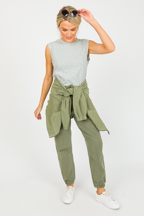 Army Green Joggers