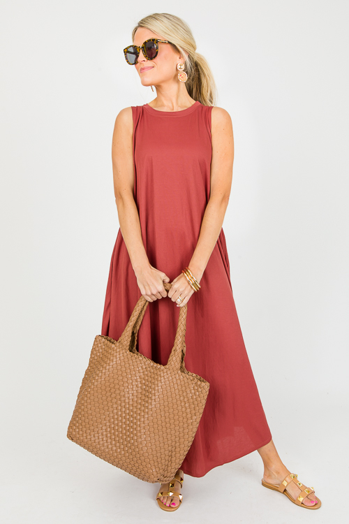 Gabi Maxi, Red Brown
