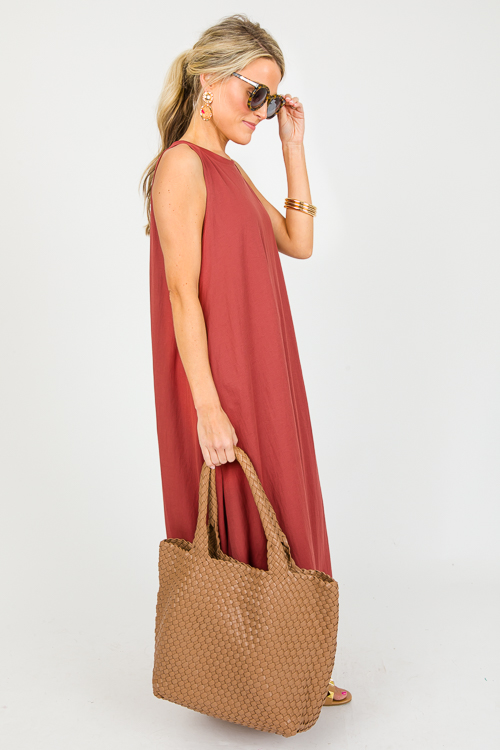 Gabi Maxi, Red Brown