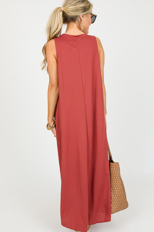 Gabi Maxi, Red Brown
