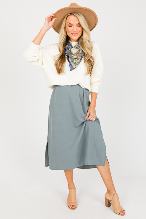 Mimi Sleeveless Maxi, Seafoam