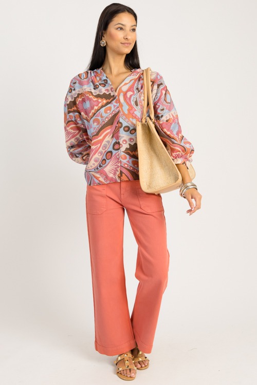Daphne Abstract Blouse, Pink/Bl - 0903-108.jpg