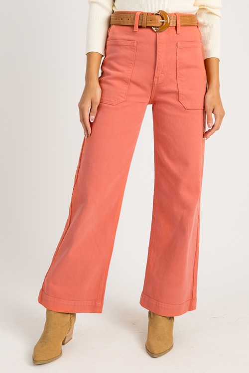 Utility Pocket Jeans, Salmon - 0903-126.jpg