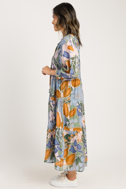 Alice Printed Midi, Green Mix - 0903-18h.jpg