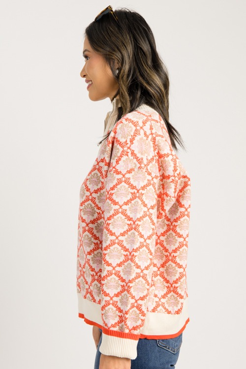 Printed Zip Sweater, Cream Oran - 0903-51.jpg