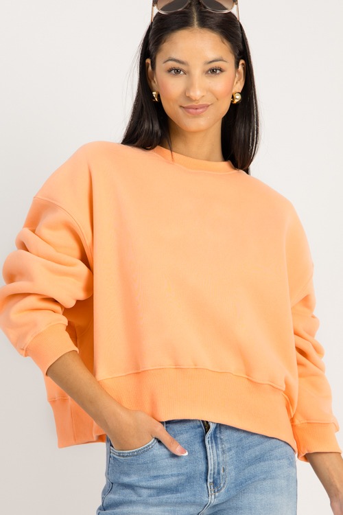 The Perfect Sweatshirt, Peach