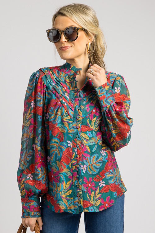 Skylar Printed Top, Teal Multi - 0904-110.jpg