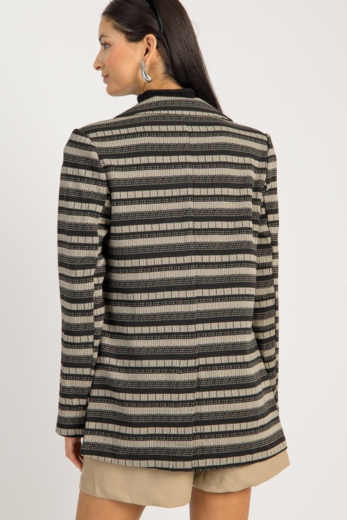 Connie Striped Button Blazer, B - 0904-123.jpg