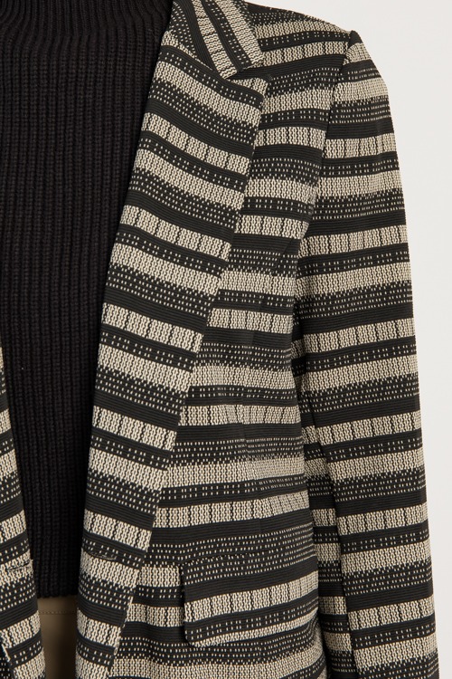 Connie Striped Button Blazer, B - 0904-124.jpg