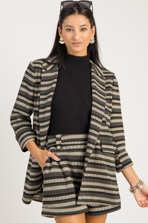 Connie Striped Button Blazer, B - 0904-131.jpg