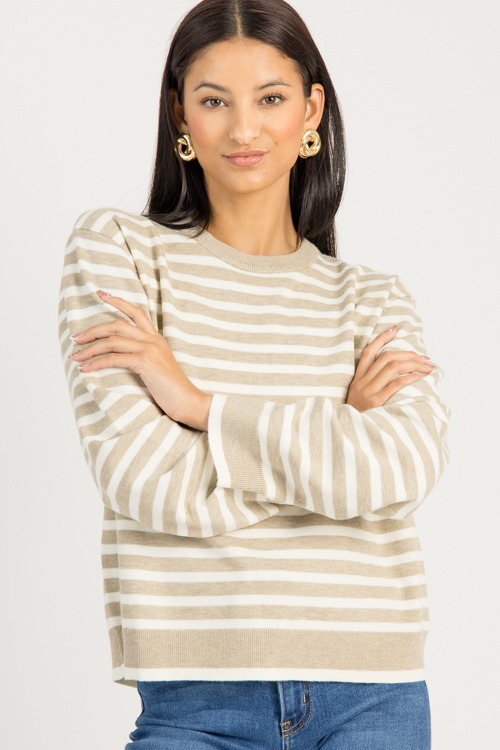 Klein Sweater, Ivory/Beige