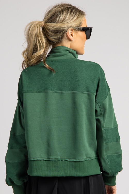 Grommet Detail Pullover, H. Green - 0904-53.jpg