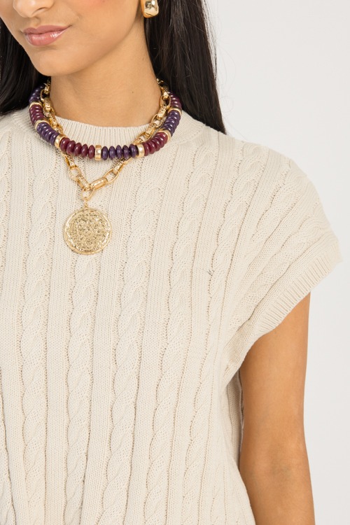 Sleeveless Cable Sweater, Oatme - 0904-7.jpg